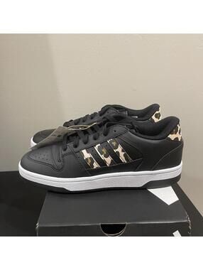 Adidas Break Start Low Sneakers - Black Cheetah - W 7 - New w Box